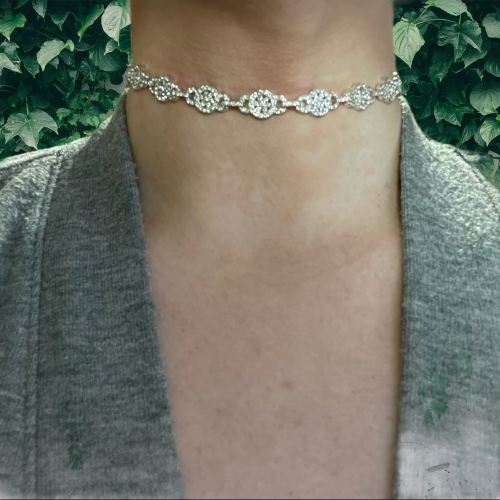 Ariana Grande Style Cubic Zirconia Choker